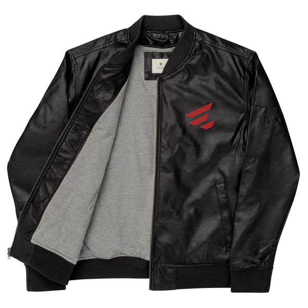 Icon Leather Bomber Jacket