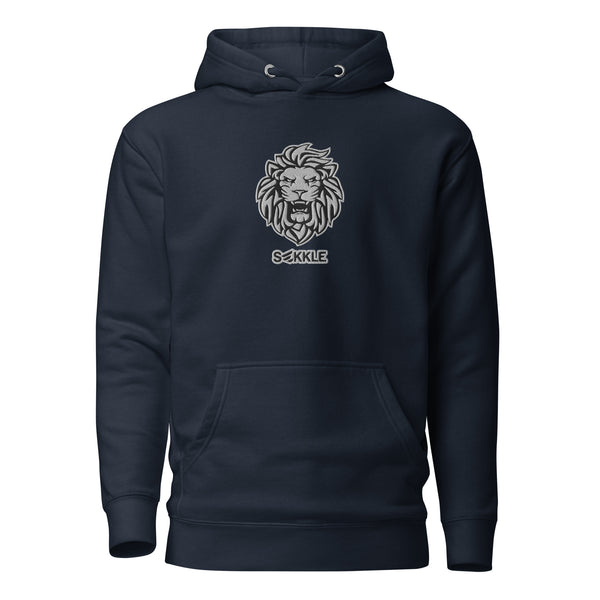 Core Lion Embroidered Hoodie